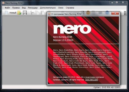 Nero Burning ROM 12.5.01100 Rus + Portable