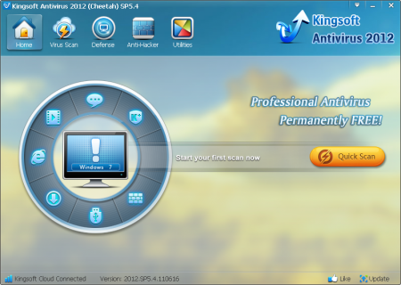 Kingsoft Antivirus 2012 SP6.121212 Eng