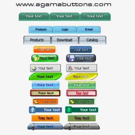 Agama Web Buttons 2.70 Rus