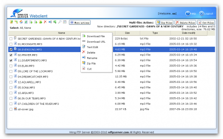 Wing FTP Server 4.1.3 Corporate Edition Eng