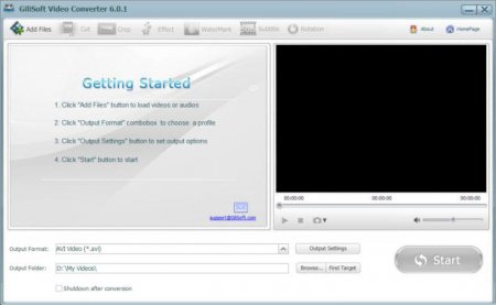 GiliSoft Video Converter 8.0.0 Eng + Portable
