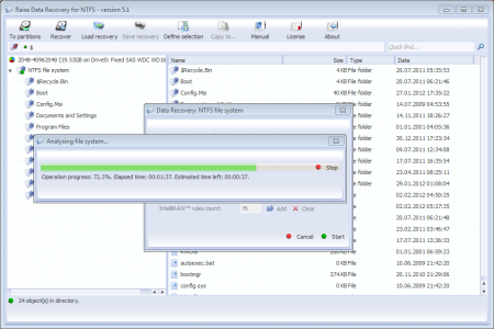 Raise Data Recovery for FAT / NTFS 5.8 Rus