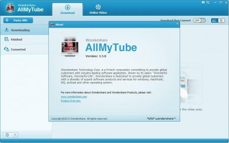 Wondershare AllMyTube 3.5.0.3 Eng