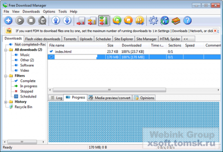Free Download Manager 3.9.6 build 1559