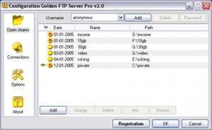 Golden FTP Server Pro 3.06
