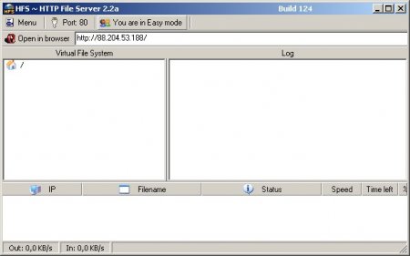 HTTP File Server 2.2e Build 153 Final / 2.3 Build 194 Beta