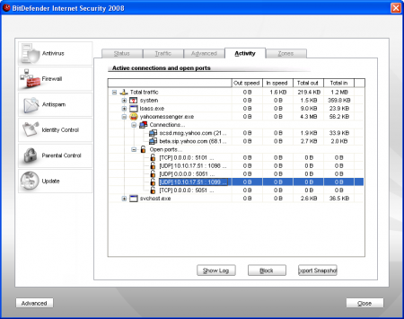 BitDefender Internet Security 2008 Build 11.0.9