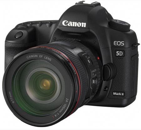 Canon EOS 5D Mark II - 21,1-Мп DSLR с функцией видеосъемки в формате Full HD
