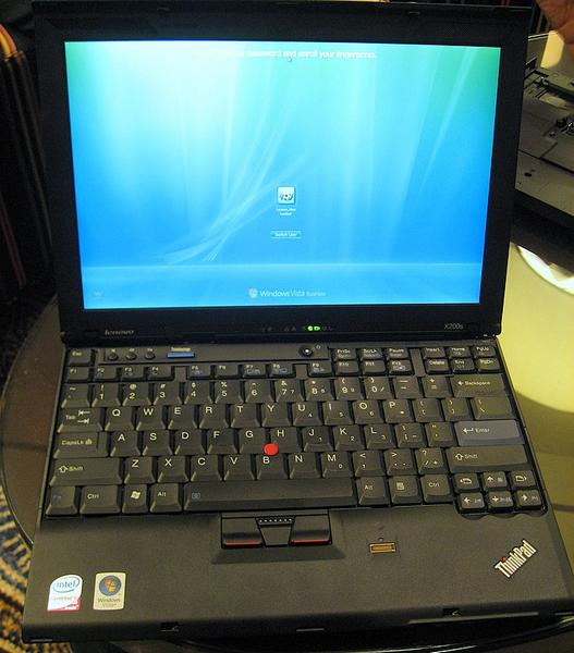 Анонс Lenovo ThinkPad X200s и 