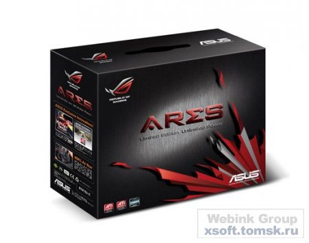 Asus ������������ ������� � ���������� ARES Dual HD 5870