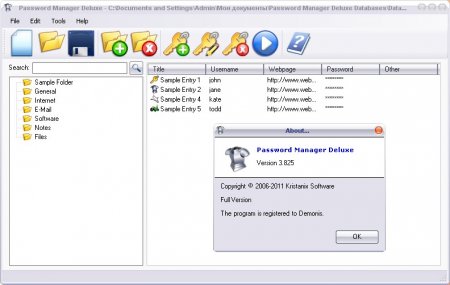 Kristanix Password Manager Deluxe 3.825
