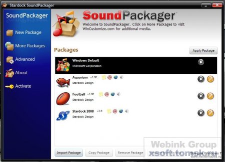Stardock SoundPackager 1.2 Eng