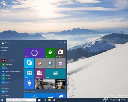 � ���� ����������� ����� ������ Windows 10 � ����� ��������